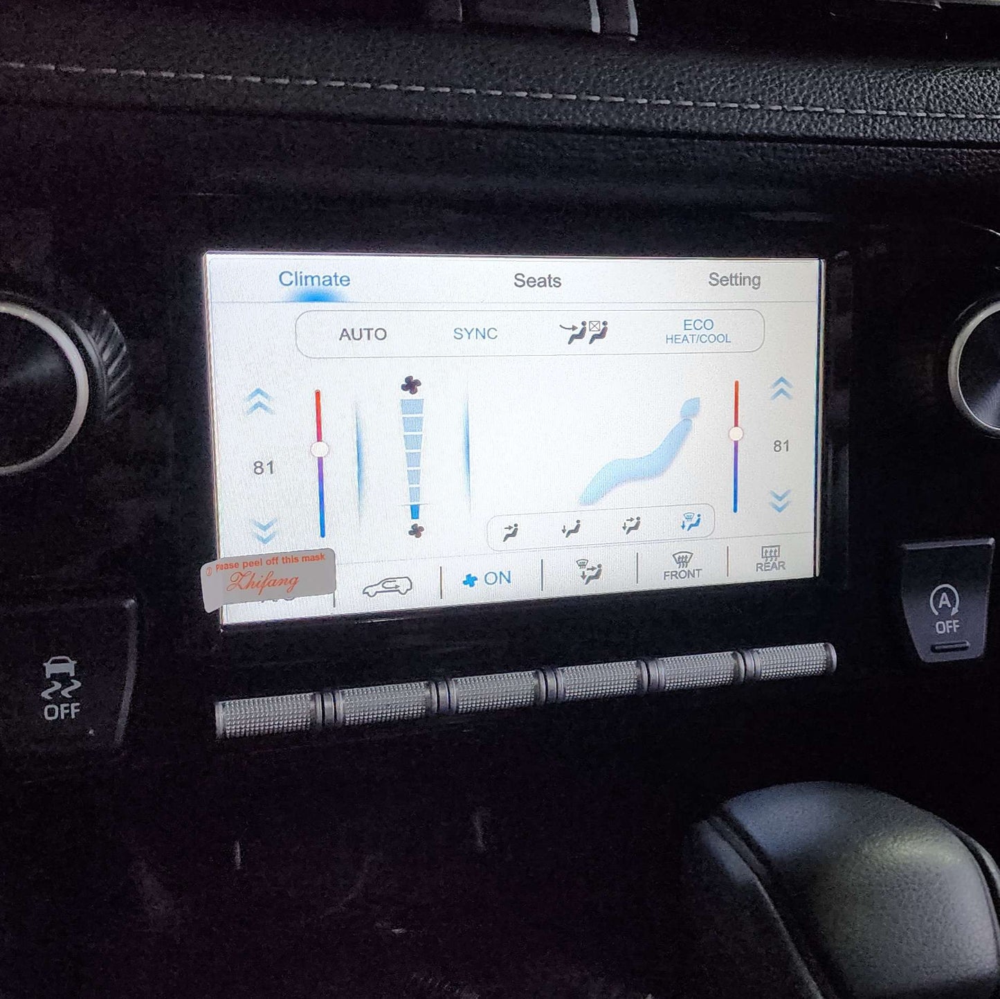 2019-2024 Toyota Rav4 Plug & Play 6.2" Digital Climate Control Panel