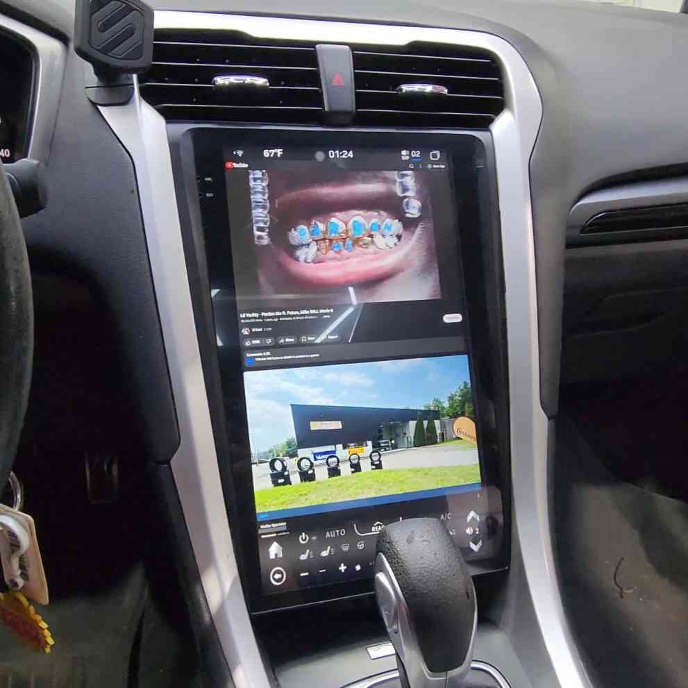 2013-2020 Ford Fusion Tesla Style Radio