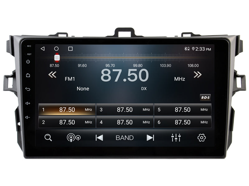 2003-2008 Toyota Corolla Android Radio