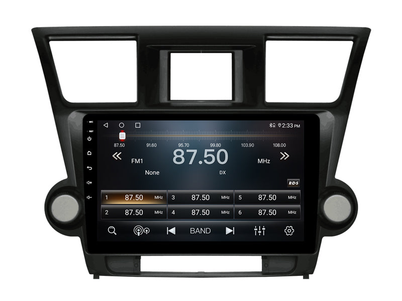 2008-2013 Toyota Highlander Android Radio