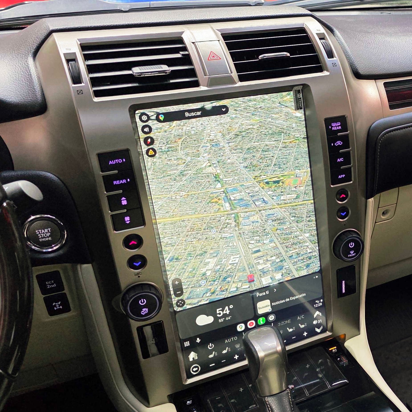 2010-2021 Lexus GX Series Tesla Style Radio