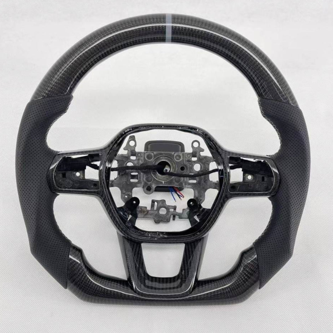Custom Carbon Fiber Steering Wheel