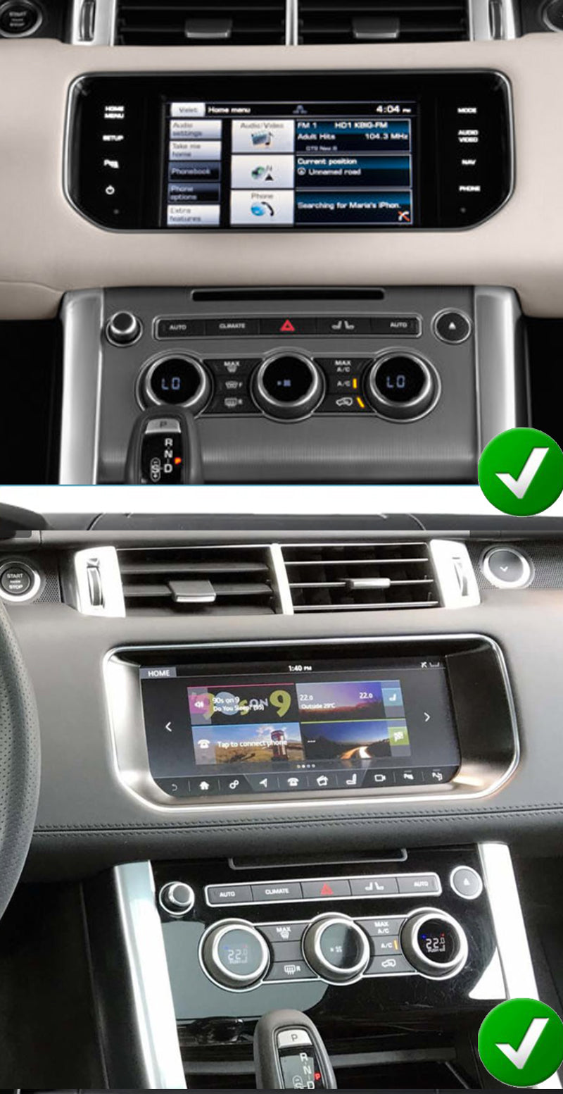 2013-2017 Range Rover Vogue 9" Digital Climate Control
