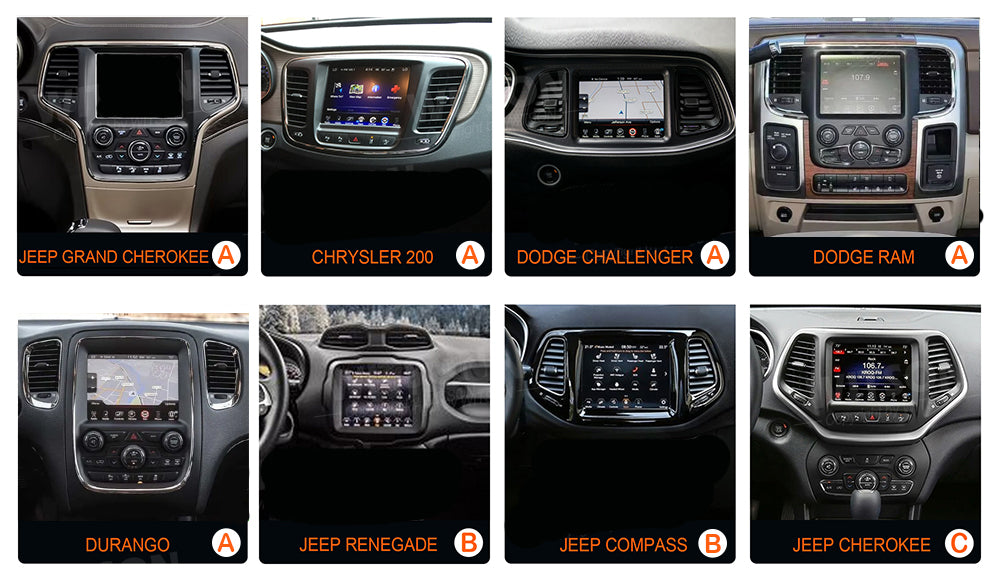 Universal Chrysler/Dodge/Jeep Android Radio