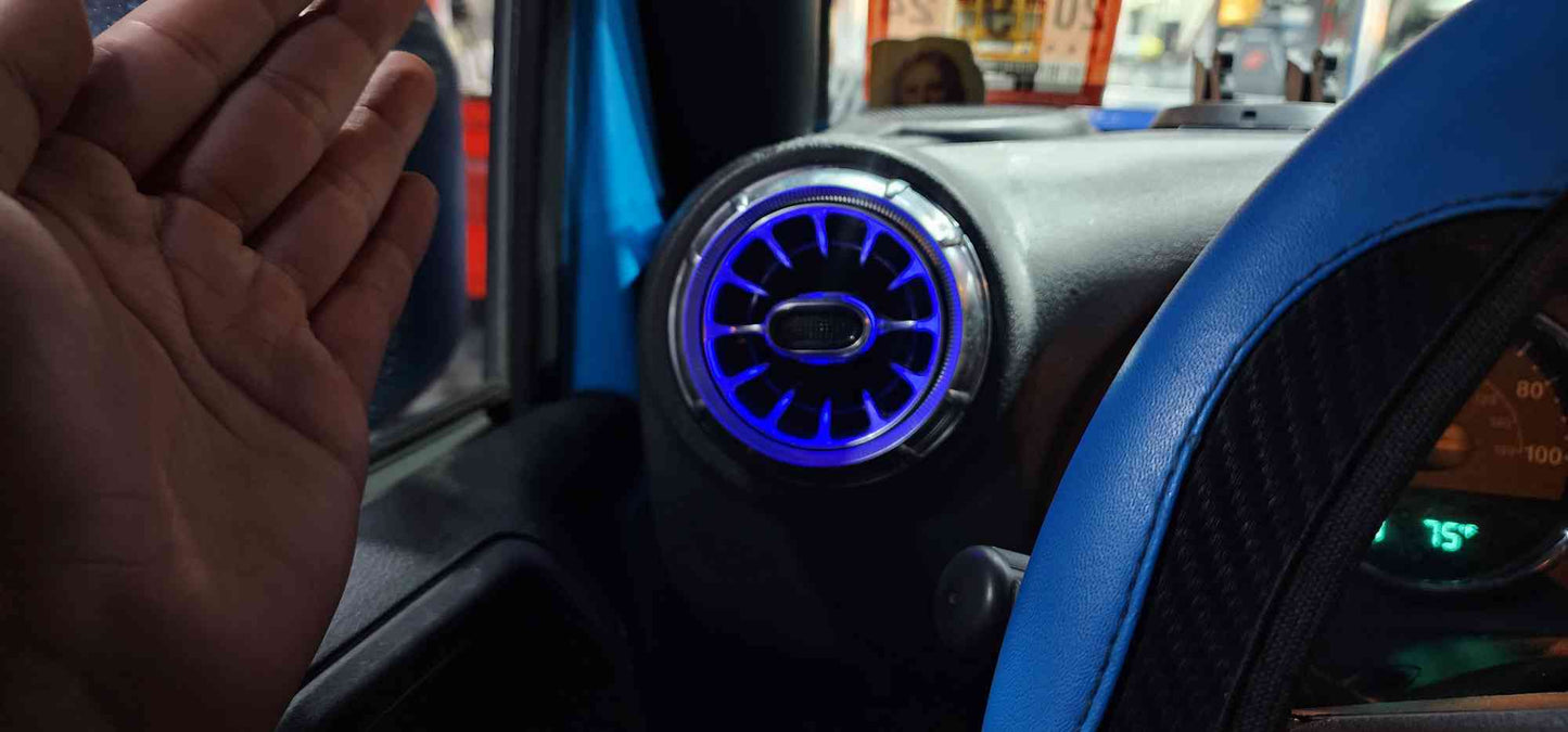 2007-2017 Jeep Wrangler LED RGB Direct Fit Front Air-Vents