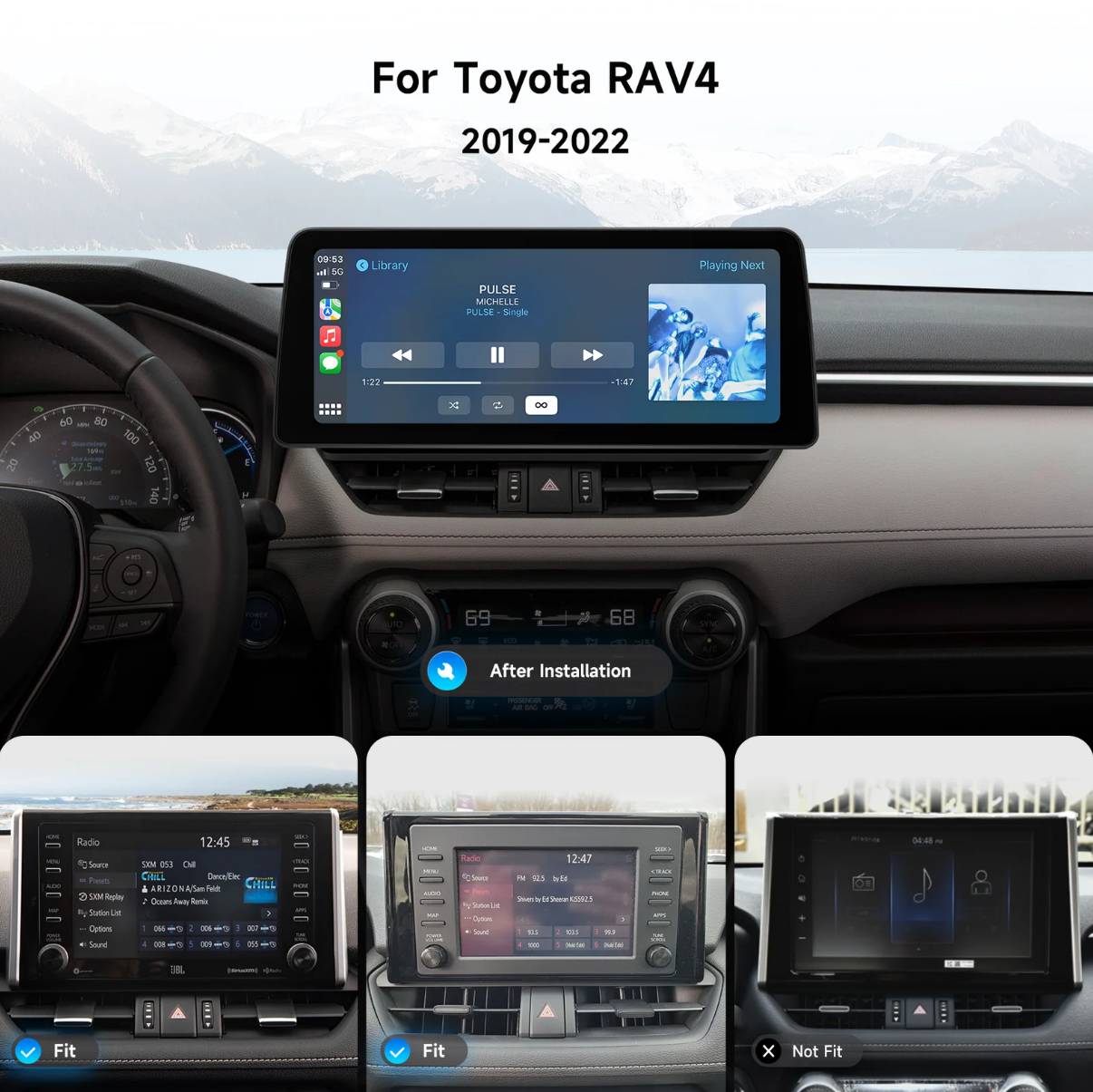 2019-2024 Toyota Rav4 DASAITA Android Radio