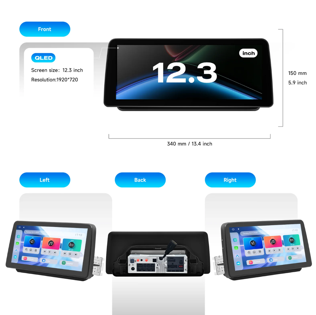2019-2024 Toyota Rav4 DASAITA Android Radio