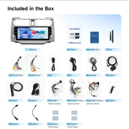 2010-2019 Toyota 4Runner DASAITA Android Radio