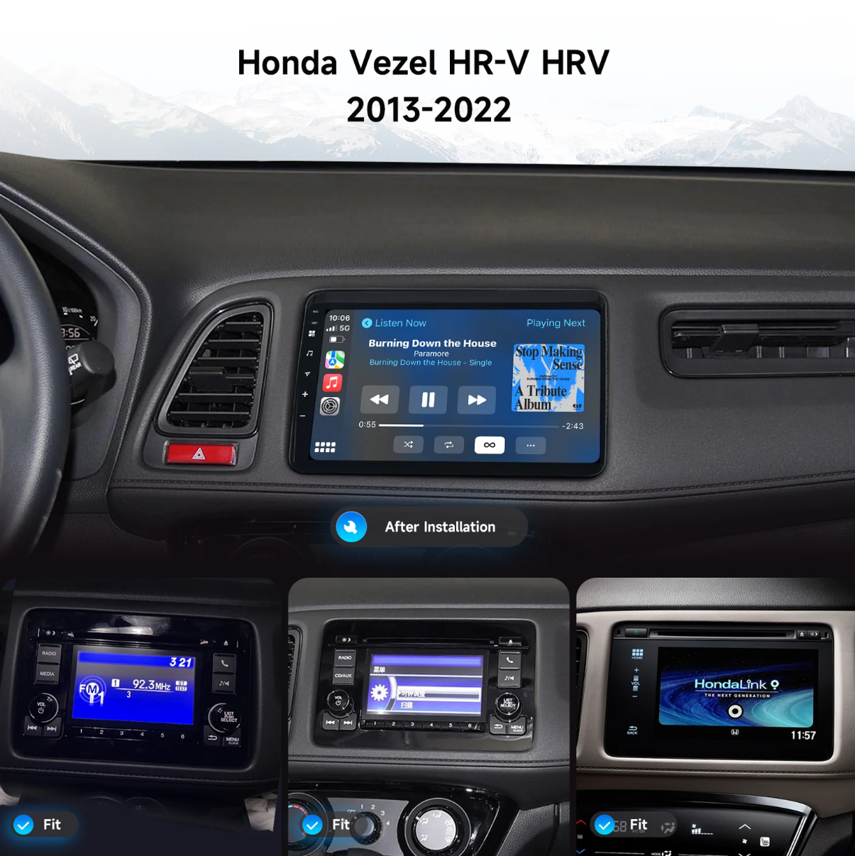 2013-2022 Honda HRV DASAITA Android Radio