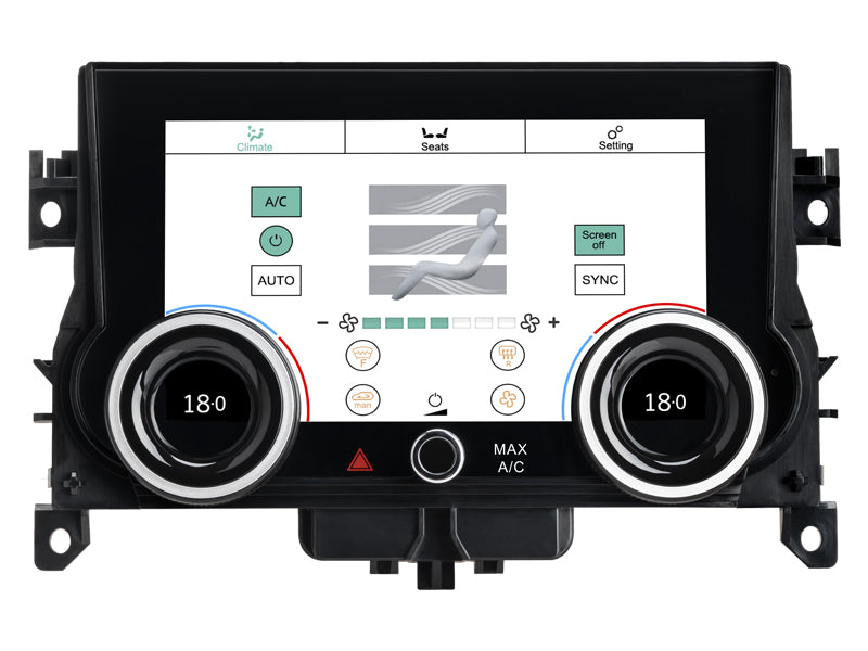 2012-2020 Range Rover Evoque 7" Digital Climate Control