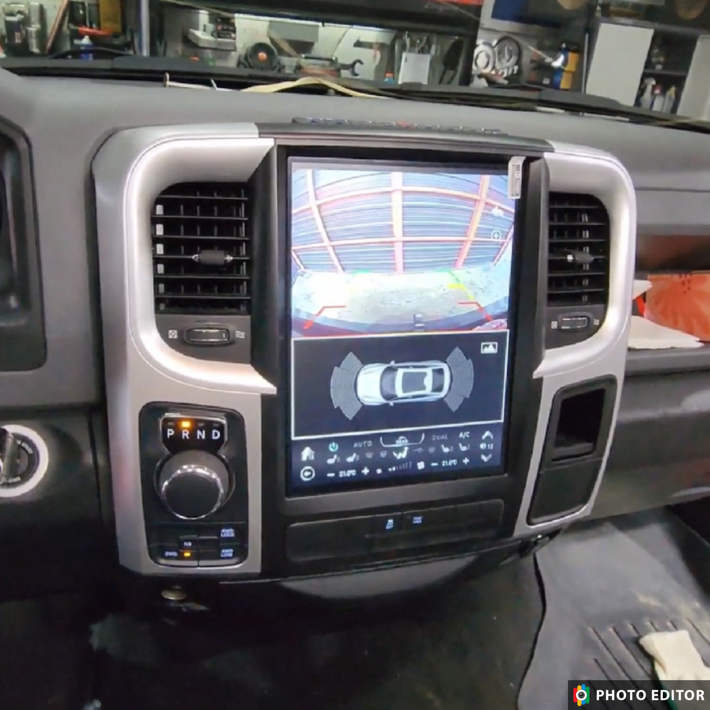 2013-2018 Dodge Ram Tesla Style Radios