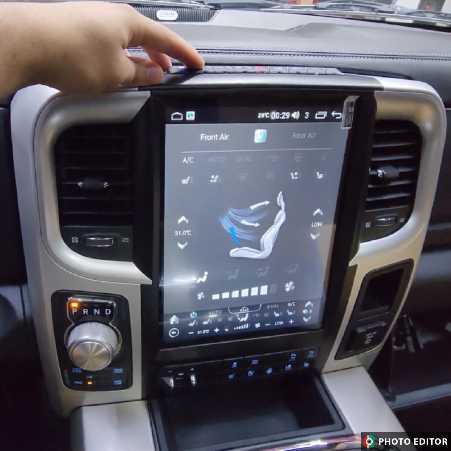 2013-2018 Dodge Ram Tesla Style Radios