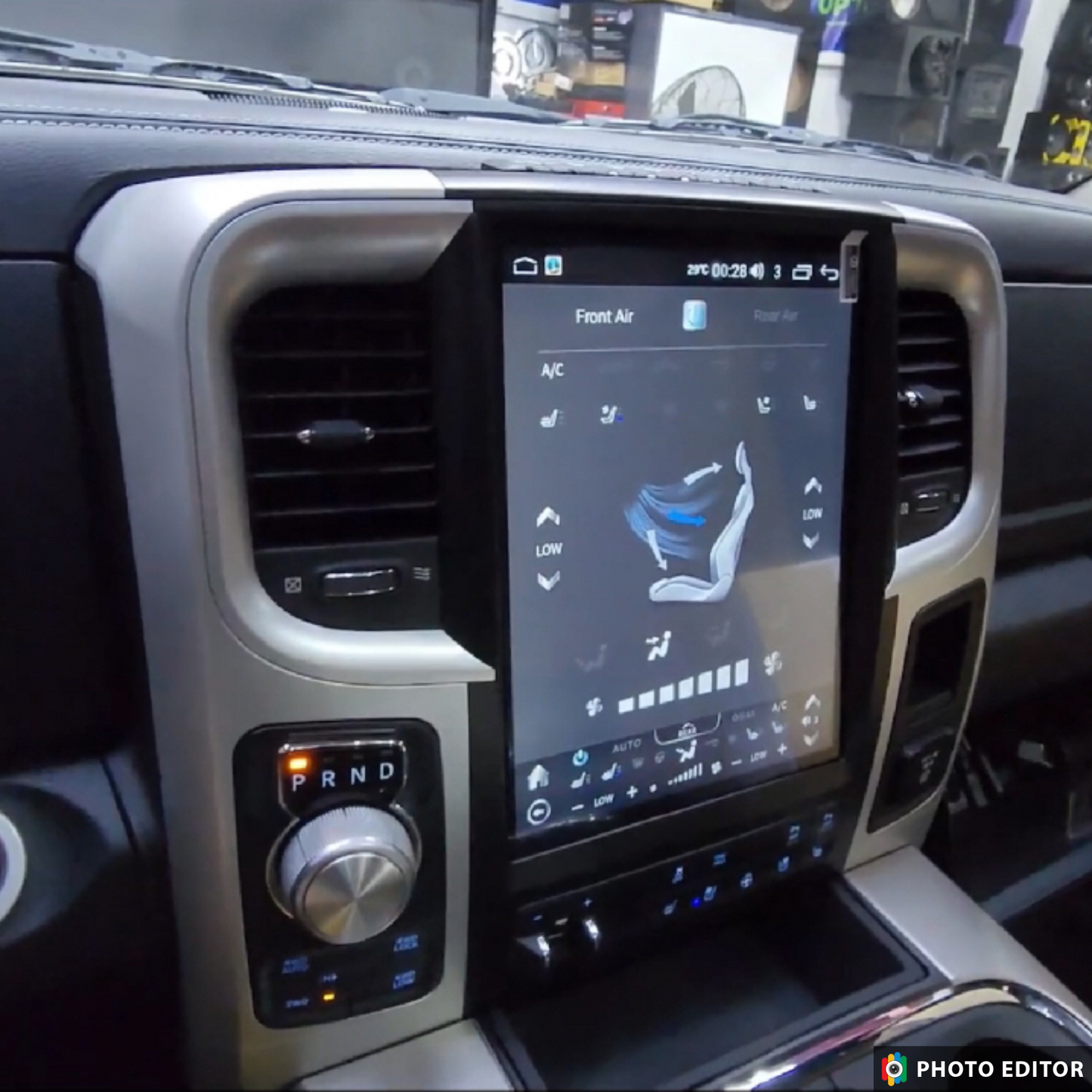 2013-2018 Dodge Ram Tesla Style Radios
