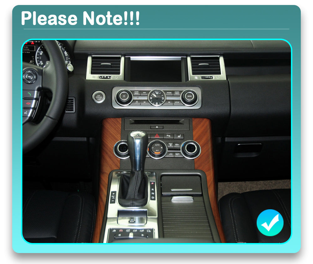 2010-2013 Range Rover Sport 10.1" Digital Climate Control