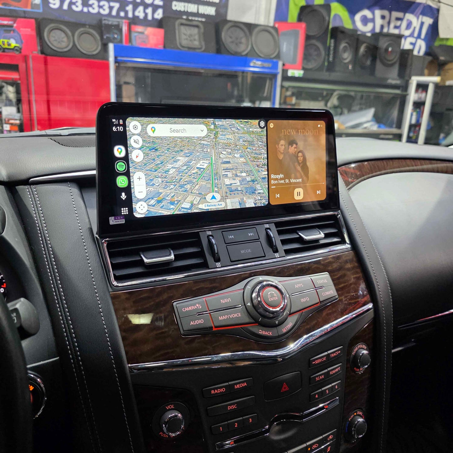 2017-2020 Nissan Armada Modern Style Android Radio