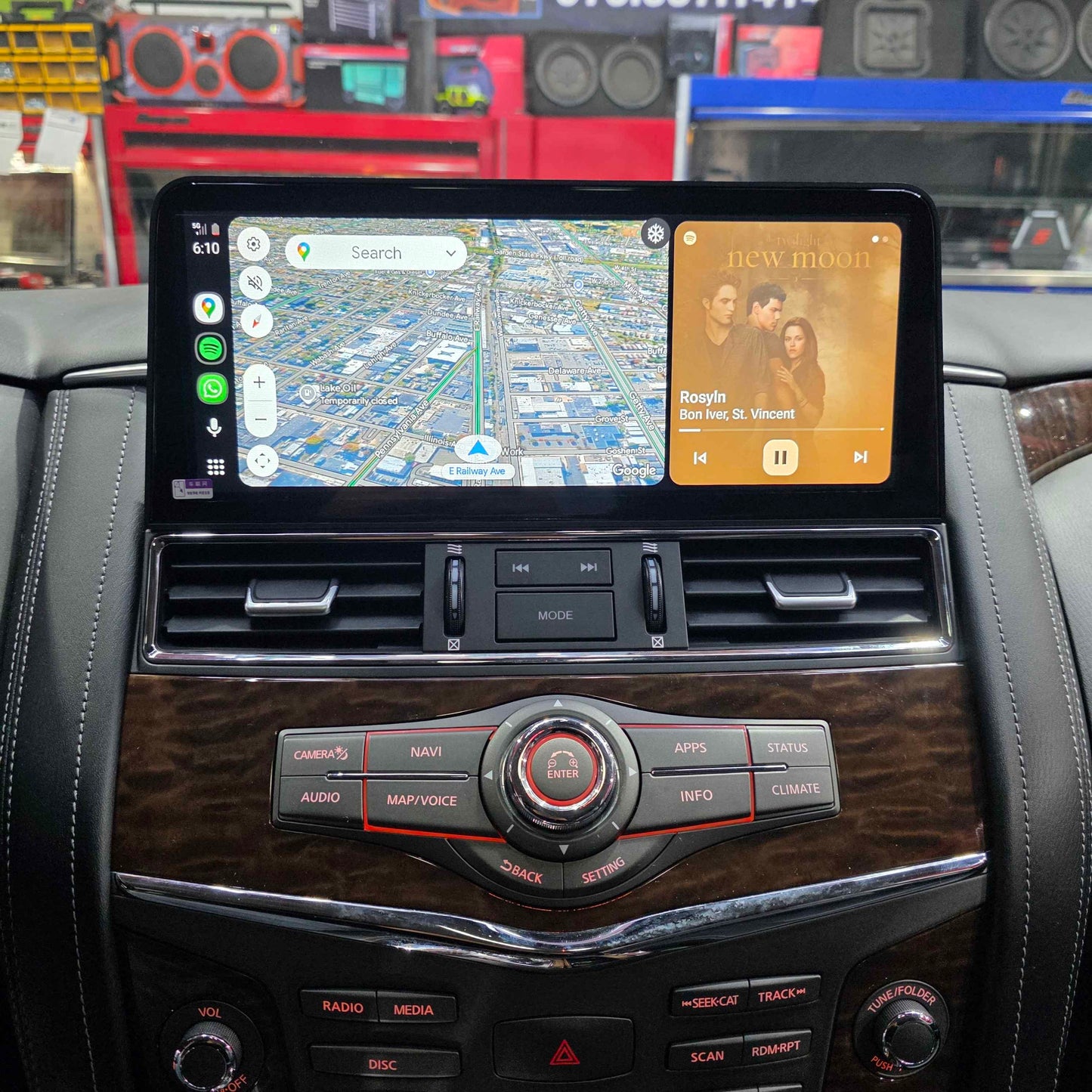 2017-2020 Nissan Armada Modern Style Android Radio