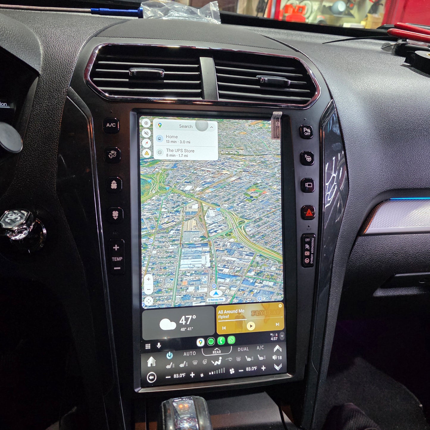 2011-2019 Ford Explorer Tesla Style Radio