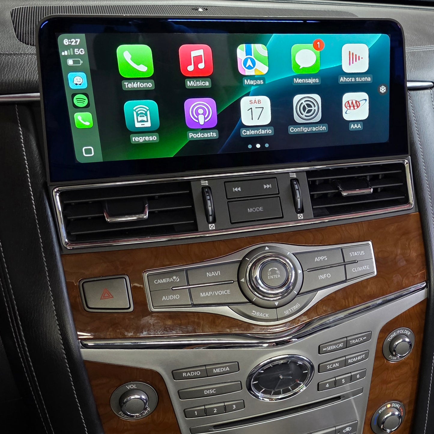 2014-2020 Infiniti QX80 Modern Style Android Radio