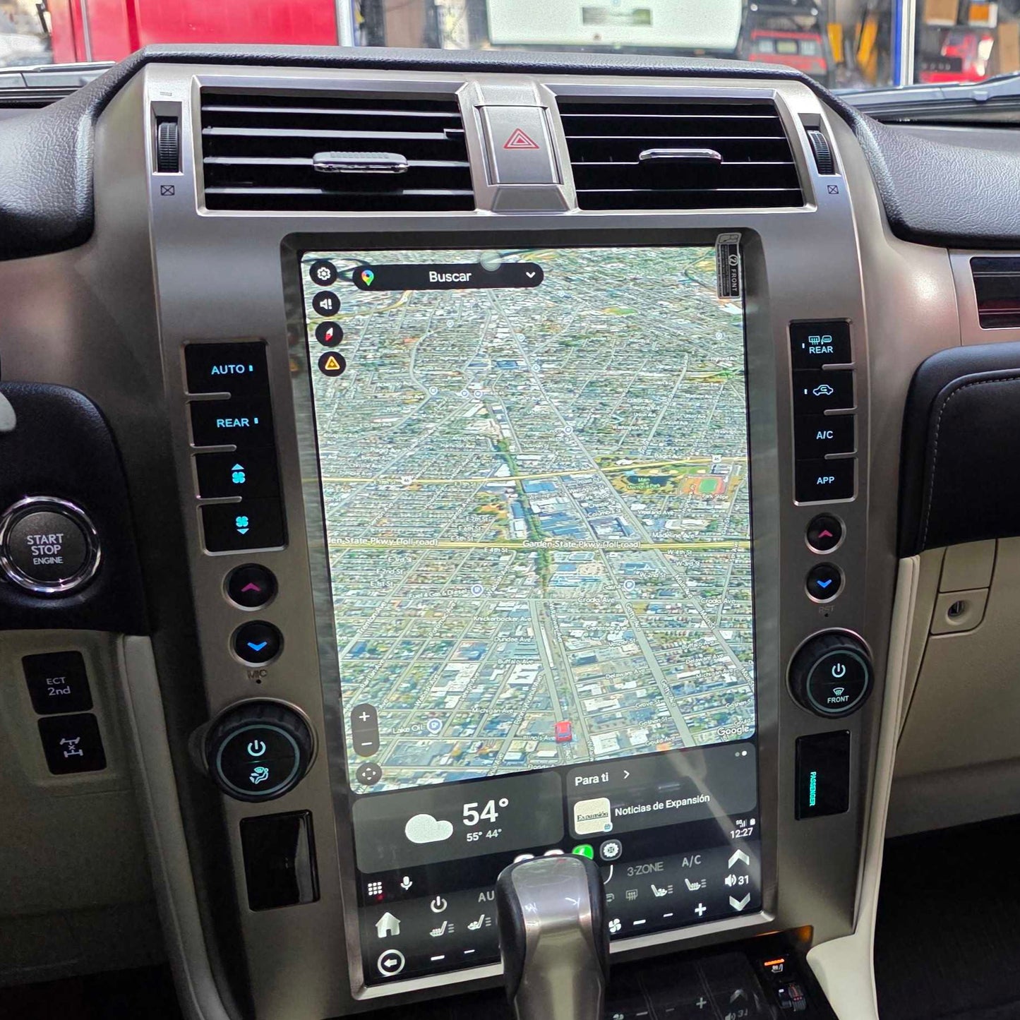 2010-2021 Lexus GX Series Tesla Style Radio