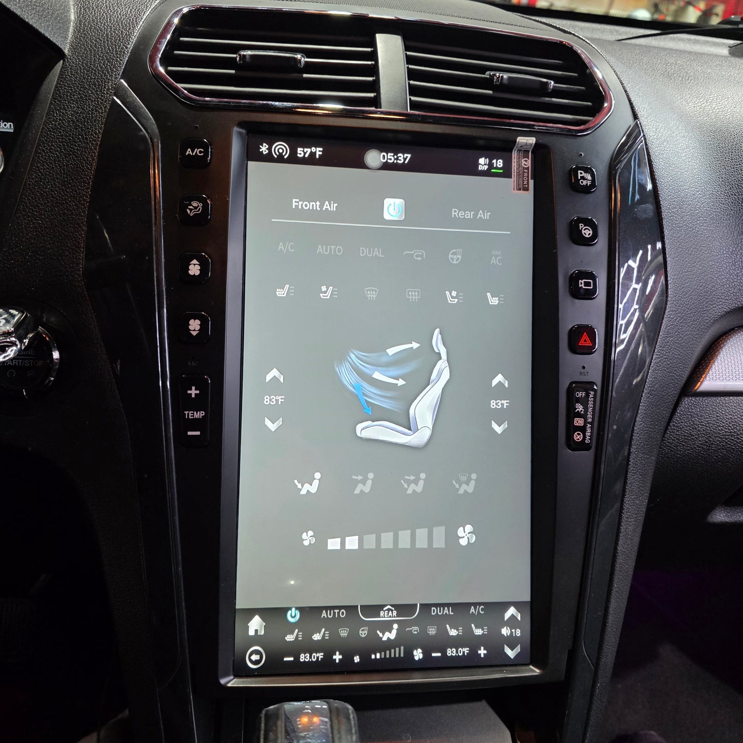 2011-2019 Ford Explorer Tesla Style Radio